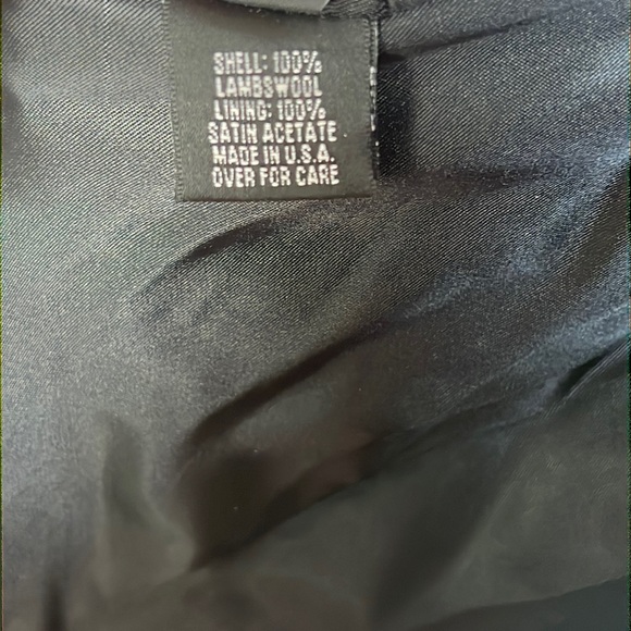 Marvin Richards long wool overcoat - Picture 3 of 4